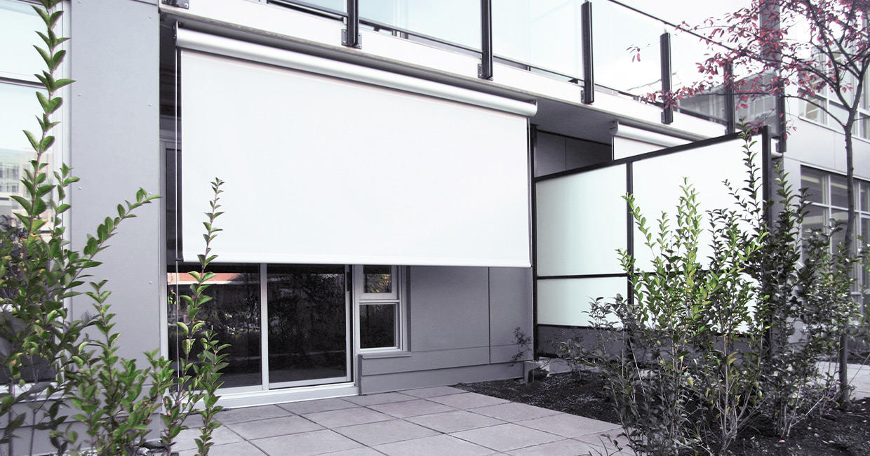 Exterior Roller Shades Altex Canada Exterior Roller Shades Altex Canada, Patio Solar Shades Canada
