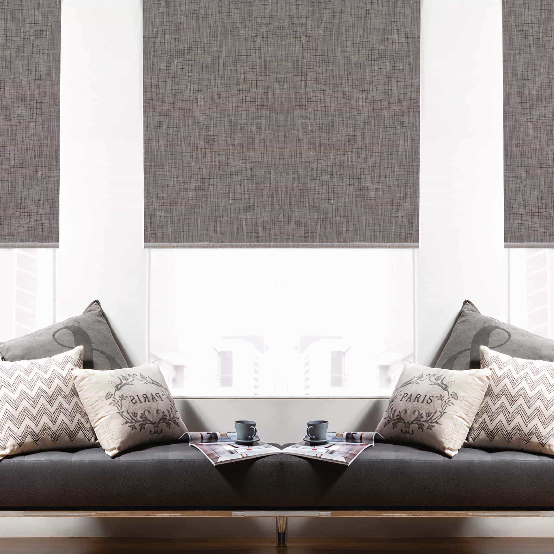 Altex - Tissu - TUSCANY II OPAQUE - Charcoal - 14BR33473