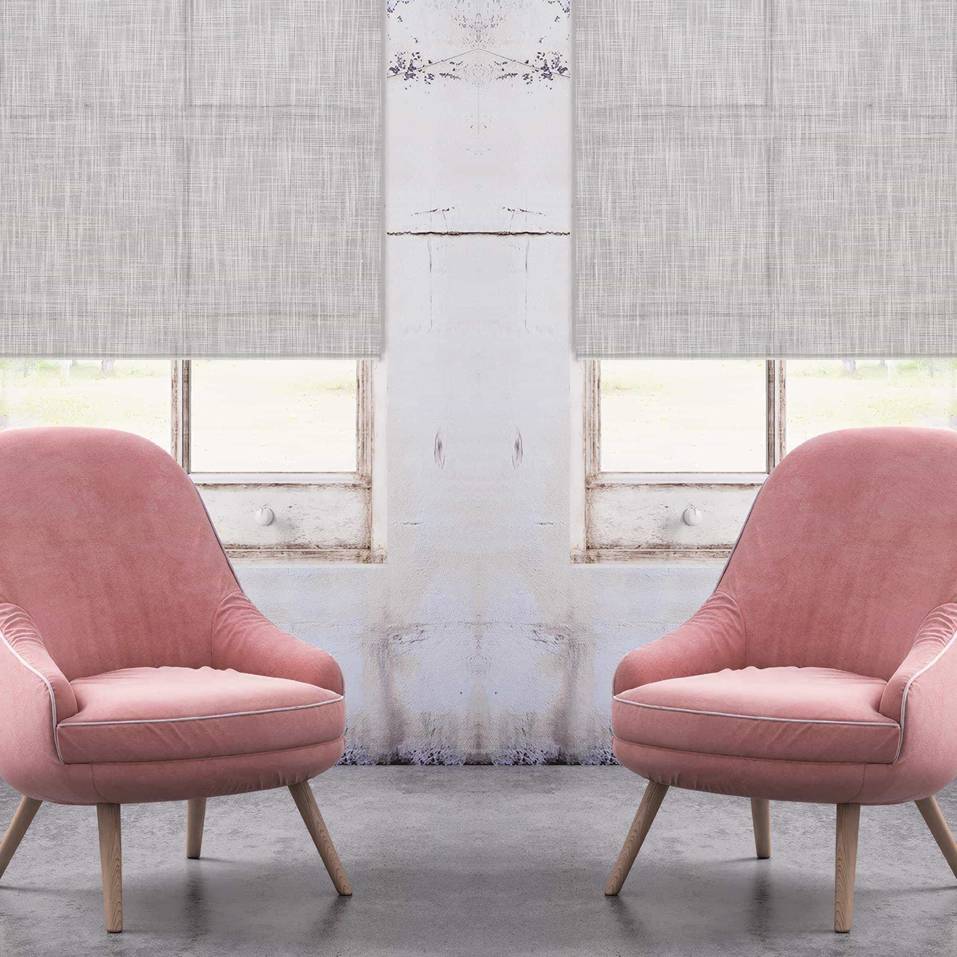 Altex - Fabric - TUSCANY II SEMI-TRANSPARENT - Silver - 29BJ34644